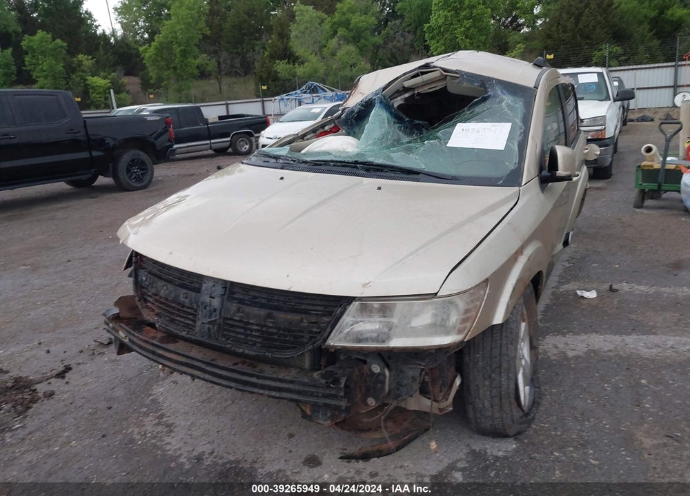 2010 DODGE JOURNEY SXT VIN: 3D4PG5FVXAT117621