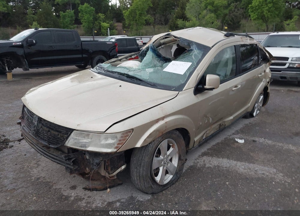 2010 DODGE JOURNEY SXT VIN: 3D4PG5FVXAT117621