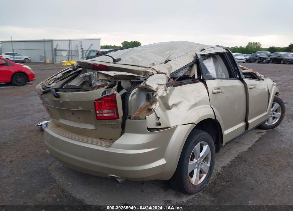 2010 DODGE JOURNEY SXT VIN: 3D4PG5FVXAT117621