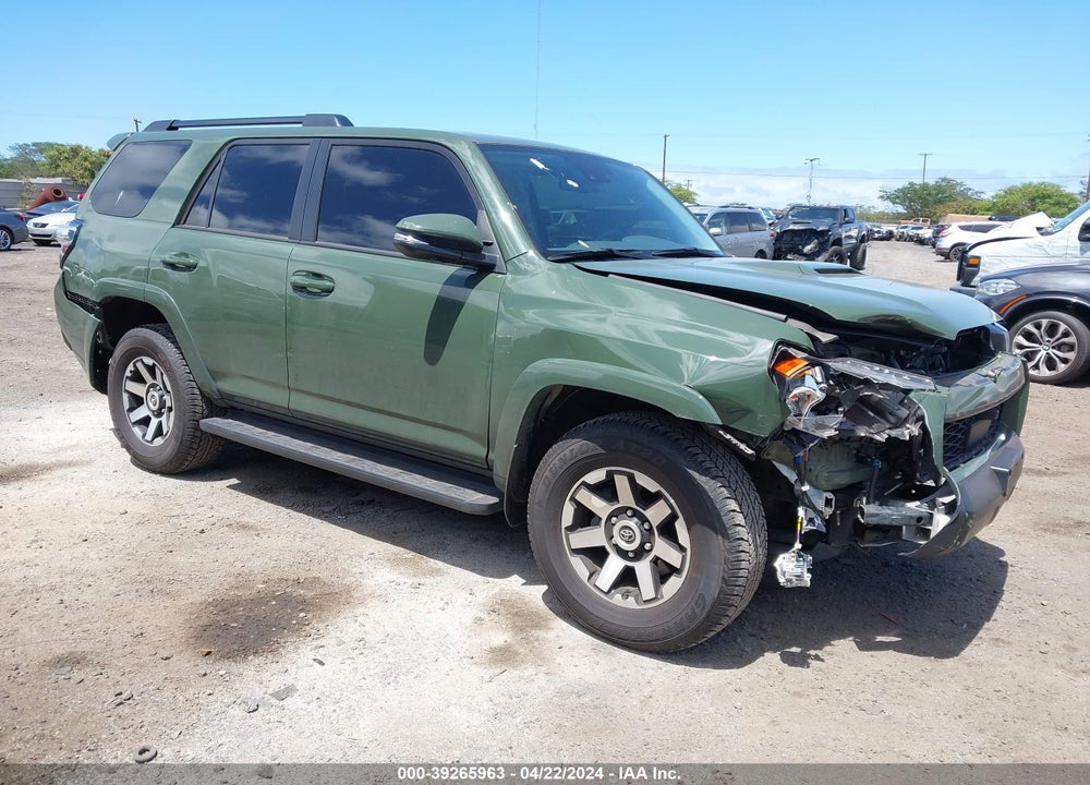 2022 TOYOTA 4RUNNER TRD OFF ROAD PREMIUM VIN: JTERU5JR9N6072885