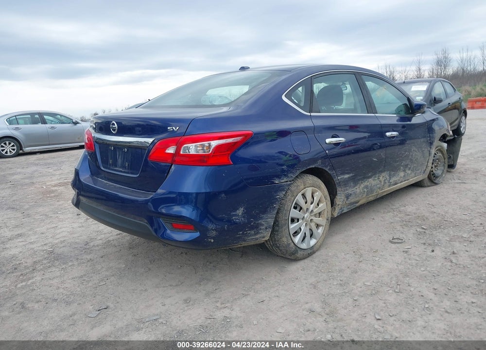 2017 NISSAN SENTRA SV VIN: 3N1AB7AP7HL674800