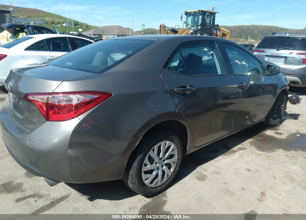 2018 TOYOTA COROLLA VIN: 2T1BURHE8JC024748