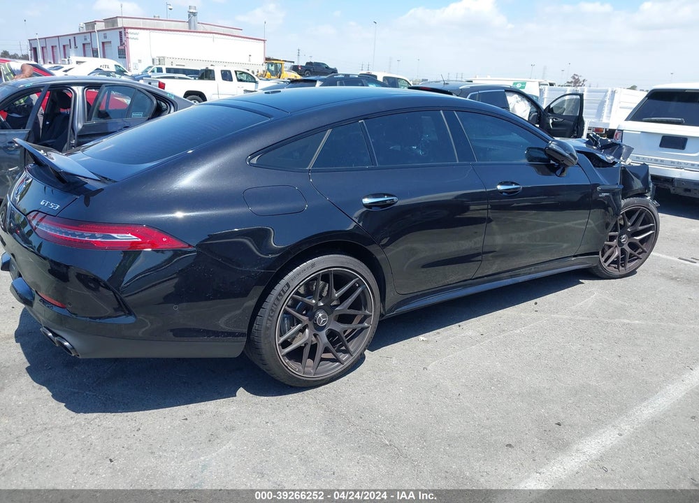 2021 MERCEDES-BENZ AMG GT 53 4-DOOR COUPE VIN: W1K7X6BBXMA040314