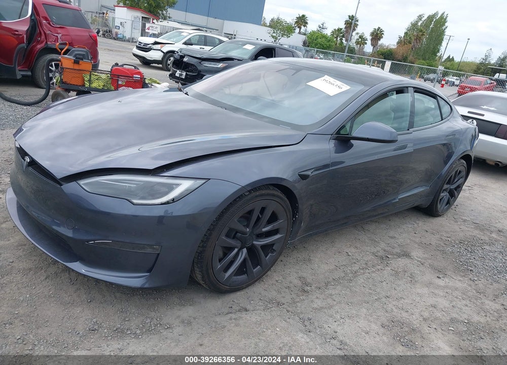 2022 TESLA MODEL S DUAL MOTOR ALL-WHEEL DRIVE VIN: 5YJSA1E5XNF474997