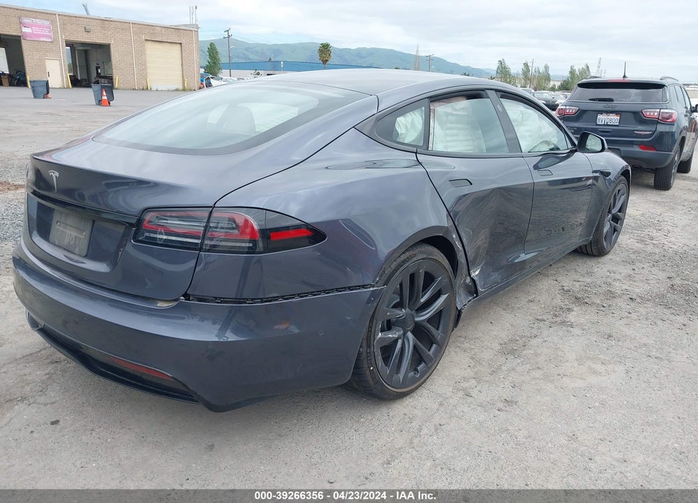2022 TESLA MODEL S DUAL MOTOR ALL-WHEEL DRIVE VIN: 5YJSA1E5XNF474997