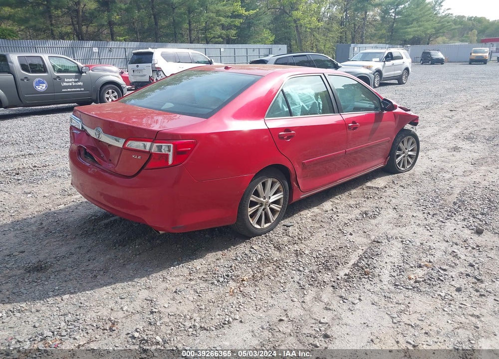 2013 TOYOTA CAMRY XLE V6 VIN: 4T1BK1FK0DU527077