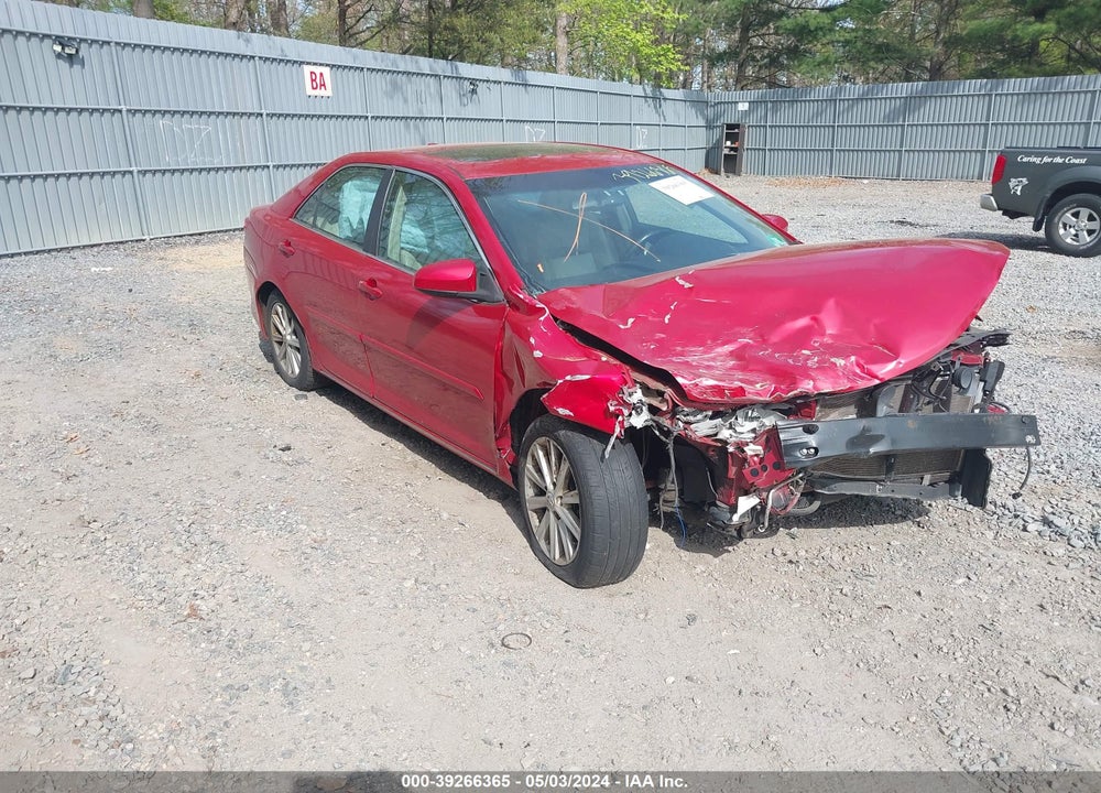 2013 TOYOTA CAMRY XLE V6 VIN: 4T1BK1FK0DU527077