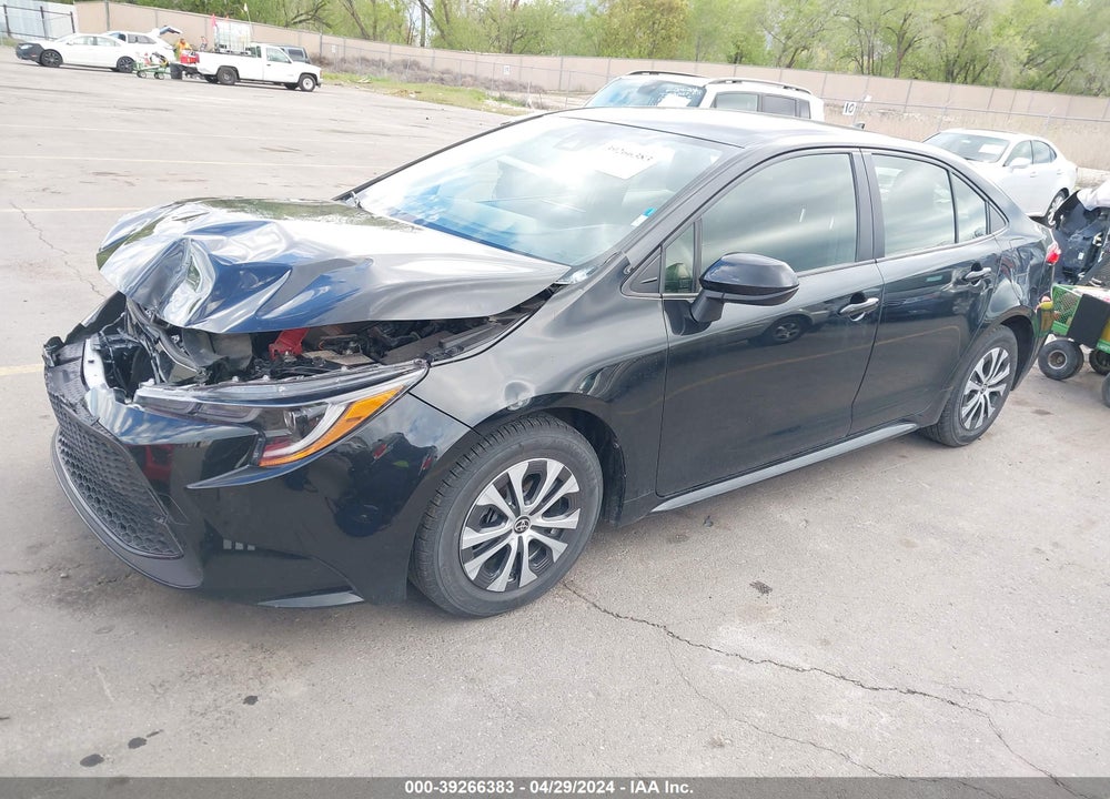 2022 TOYOTA COROLLA HYBRID LE VIN: JTDEAMDE8NJ044197
