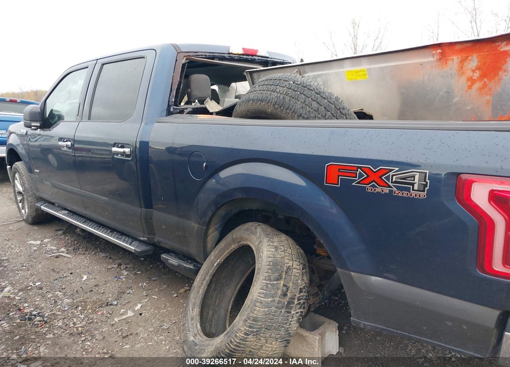 2015 FORD F-150 XLT VIN: 1FTFW1EG0FFA23367