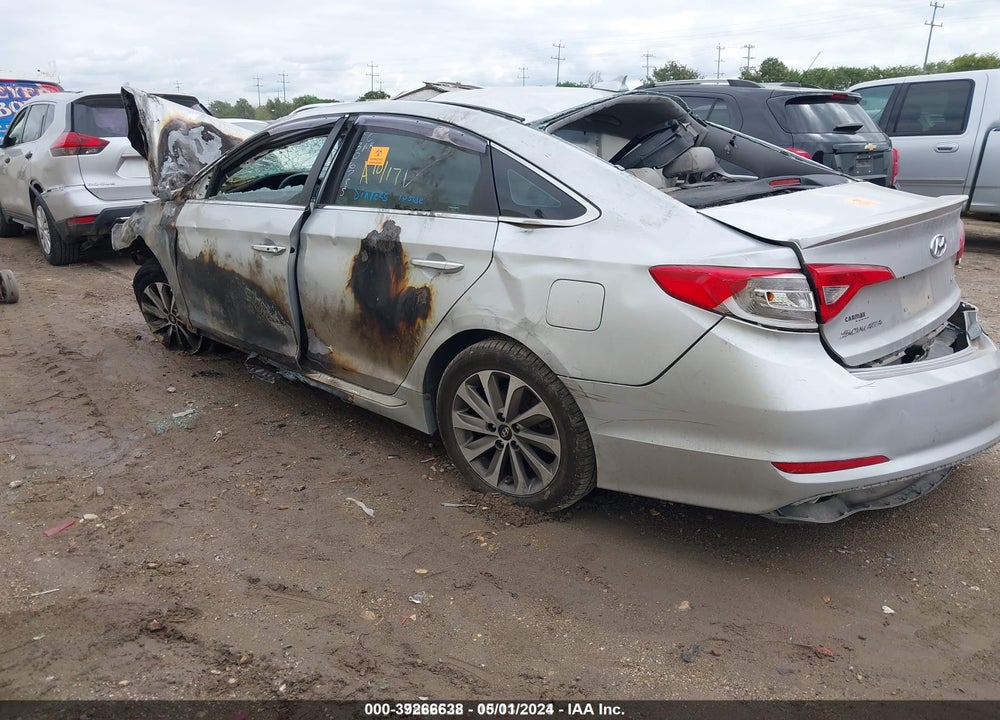 2017 HYUNDAI SONATA SPORT VIN: 5NPE34AF4HH456590