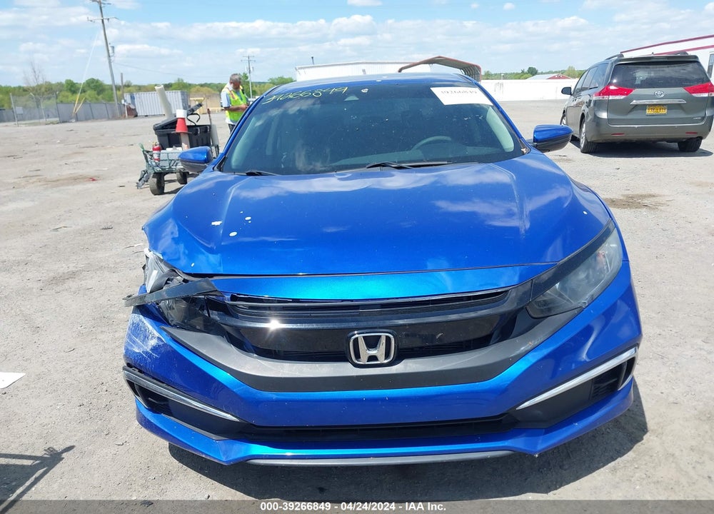 2019 HONDA CIVIC LX VIN: 19XFC2F63KE036901
