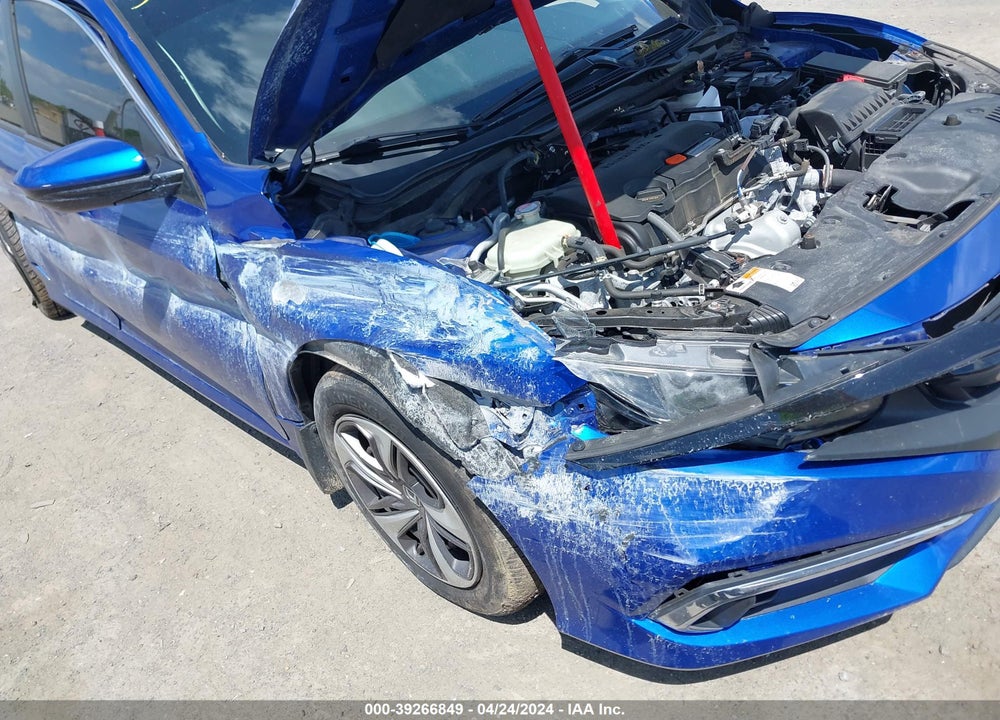 2019 HONDA CIVIC LX VIN: 19XFC2F63KE036901