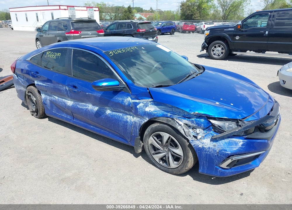 2019 HONDA CIVIC LX VIN: 19XFC2F63KE036901