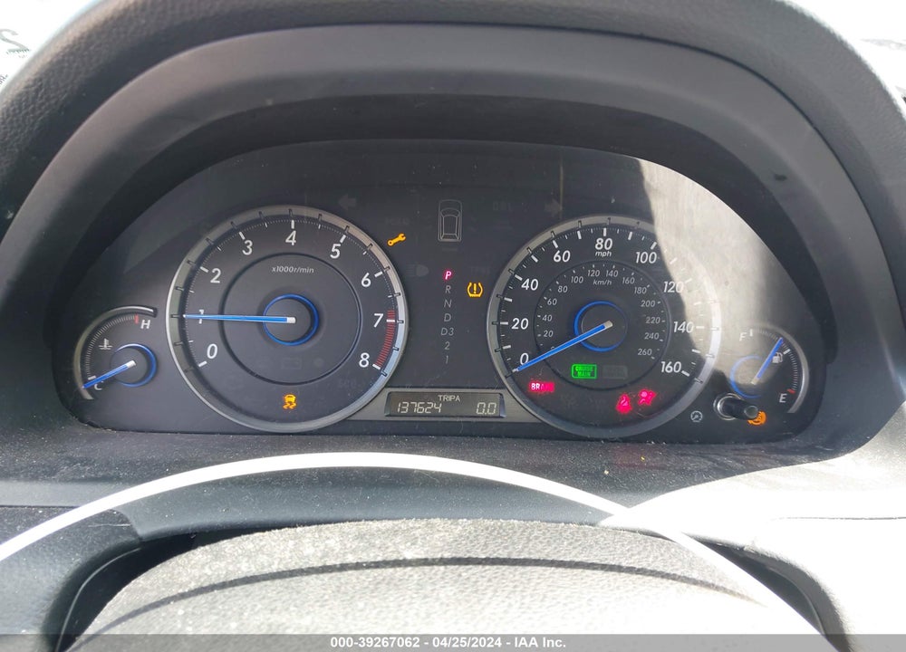 2012 HONDA CROSSTOUR EX VIN: 5J6TF1H34CL006123