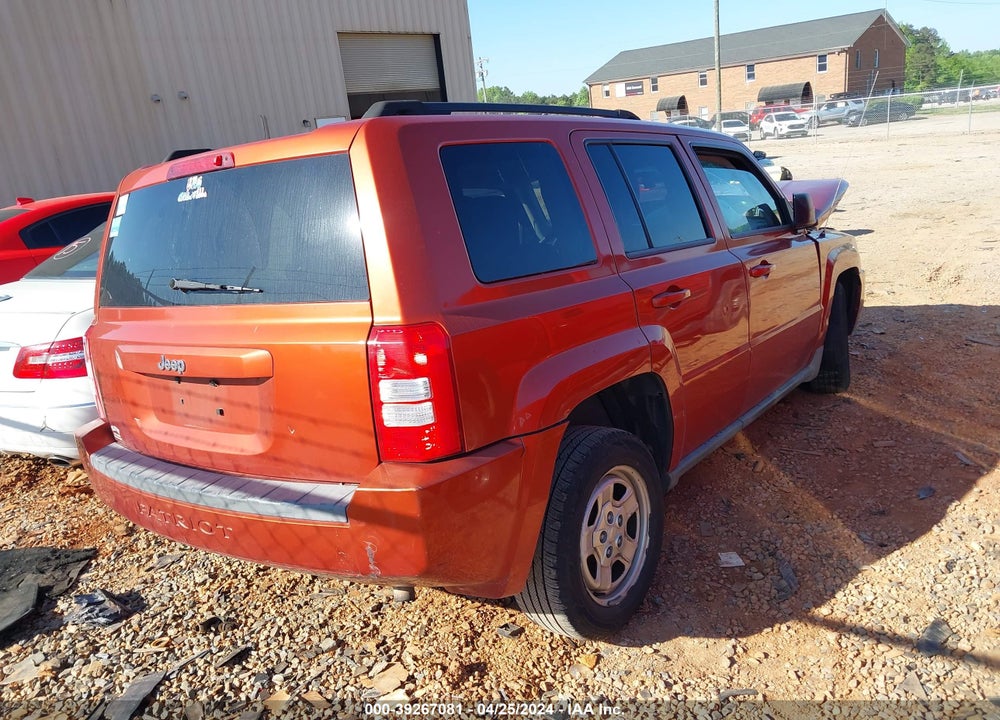 2010 JEEP PATRIOT SPORT VIN: 1J4NT2GA2AD555575