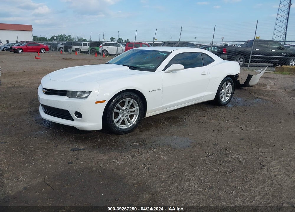 2015 CHEVROLET CAMARO 2LS VIN: 2G1FB1E38F9121296