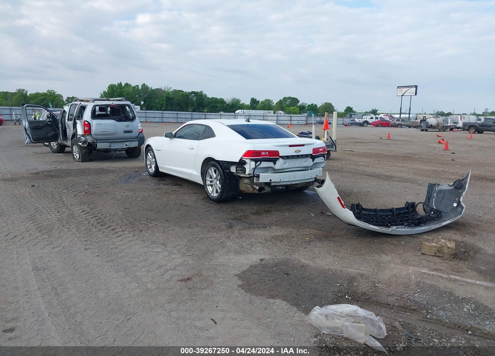 2015 CHEVROLET CAMARO 2LS VIN: 2G1FB1E38F9121296