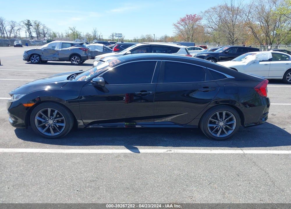 2020 HONDA CIVIC EX VIN: 2HGFC1F37LH682224