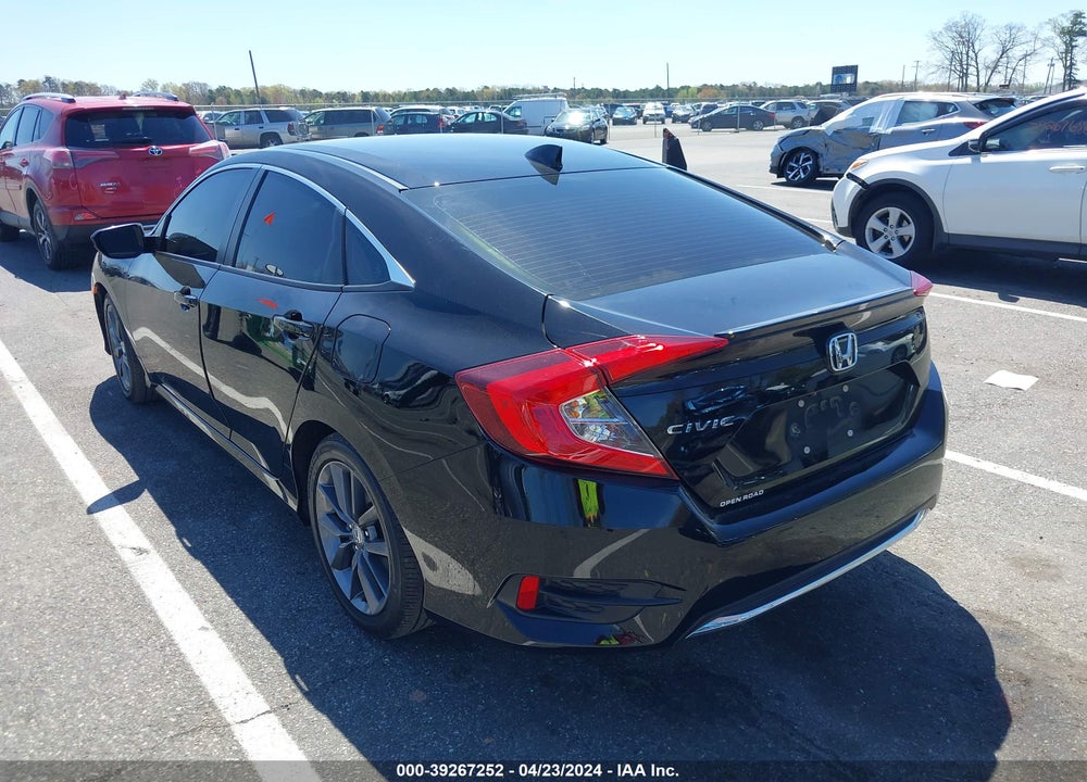 2020 HONDA CIVIC EX VIN: 2HGFC1F37LH682224
