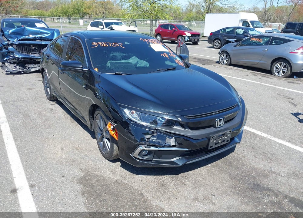 2020 HONDA CIVIC EX VIN: 2HGFC1F37LH682224