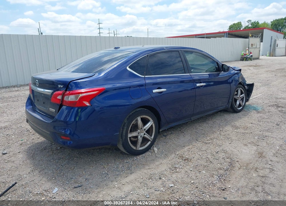 2019 NISSAN SENTRA SV VIN: 3N1AB7AP6KY393419