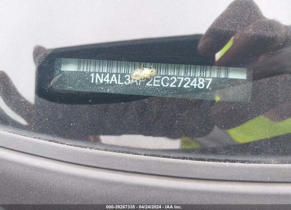 2014 NISSAN ALTIMA 2.5 S VIN: 1N4AL3AP2EC272487