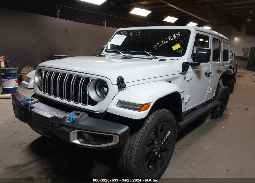 2024 JEEP WRANGLER 4XE SAHARA 4X4 VIN: 1C4RJXP63RW185520