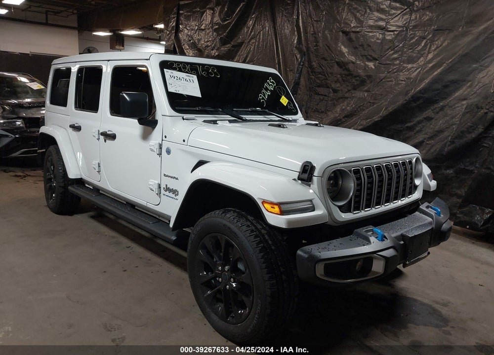 2024 JEEP WRANGLER 4XE SAHARA 4X4 VIN: 1C4RJXP63RW185520