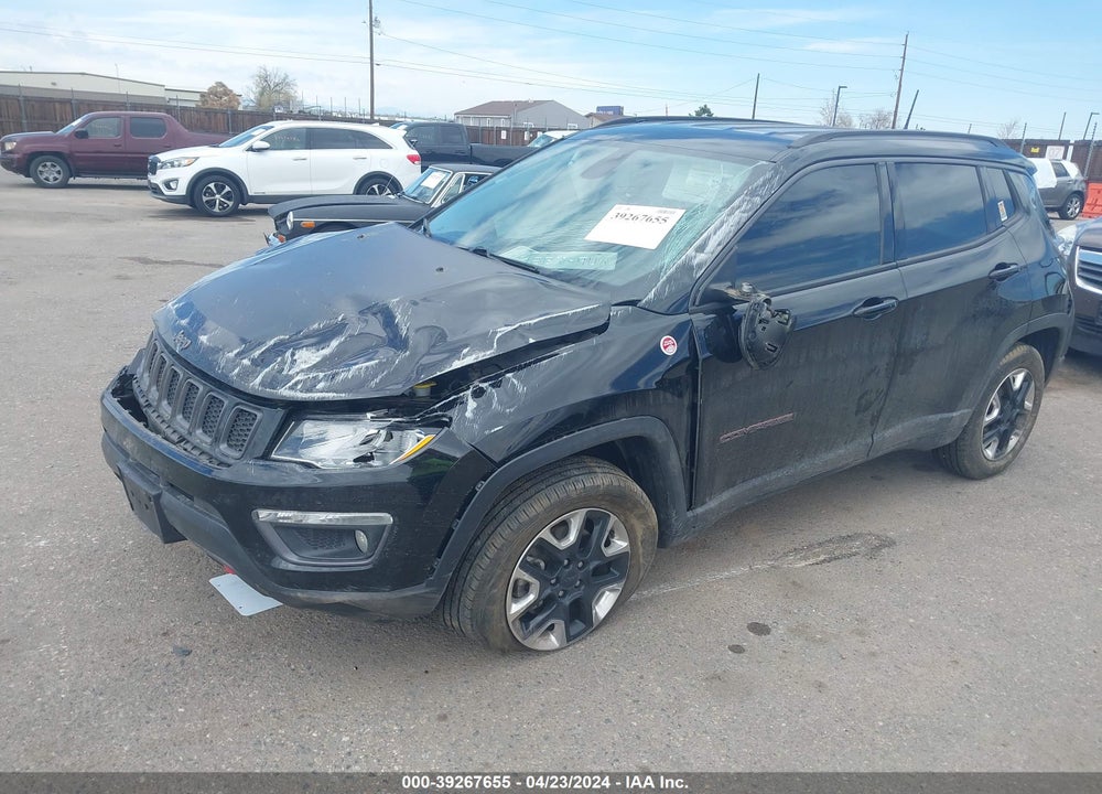 2018 JEEP COMPASS TRAILHAWK 4X4 VIN: 3C4NJDDB9JT207500