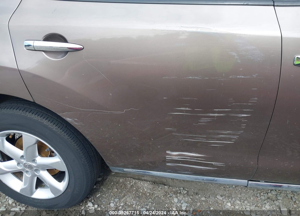 2010 NISSAN MURANO SL VIN: JN8AZ1MW9AW118937