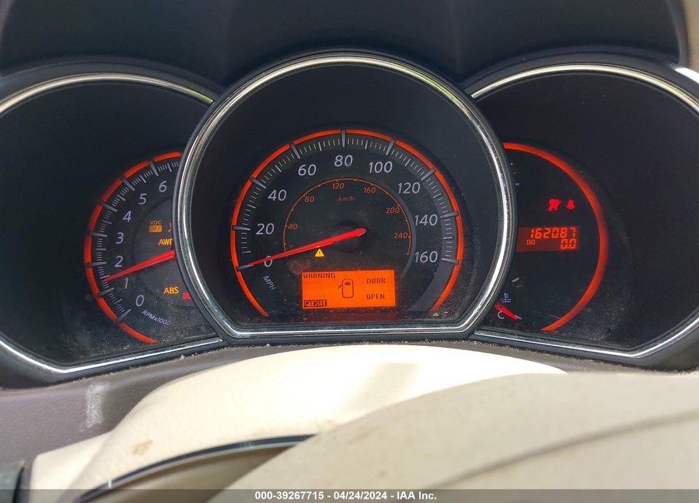 2010 NISSAN MURANO SL VIN: JN8AZ1MW9AW118937