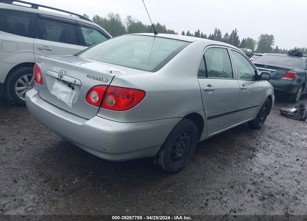 2006 TOYOTA COROLLA CE VIN: JTDBR32E060088601