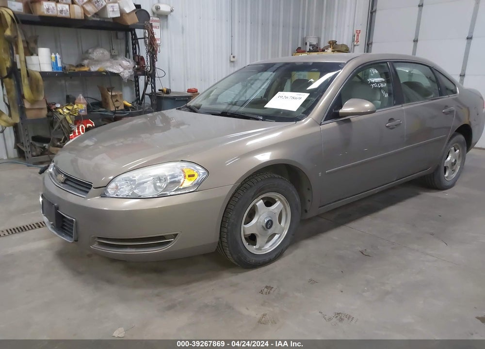 2007 CHEVROLET IMPALA LT VIN: 2G1WT55K879210265