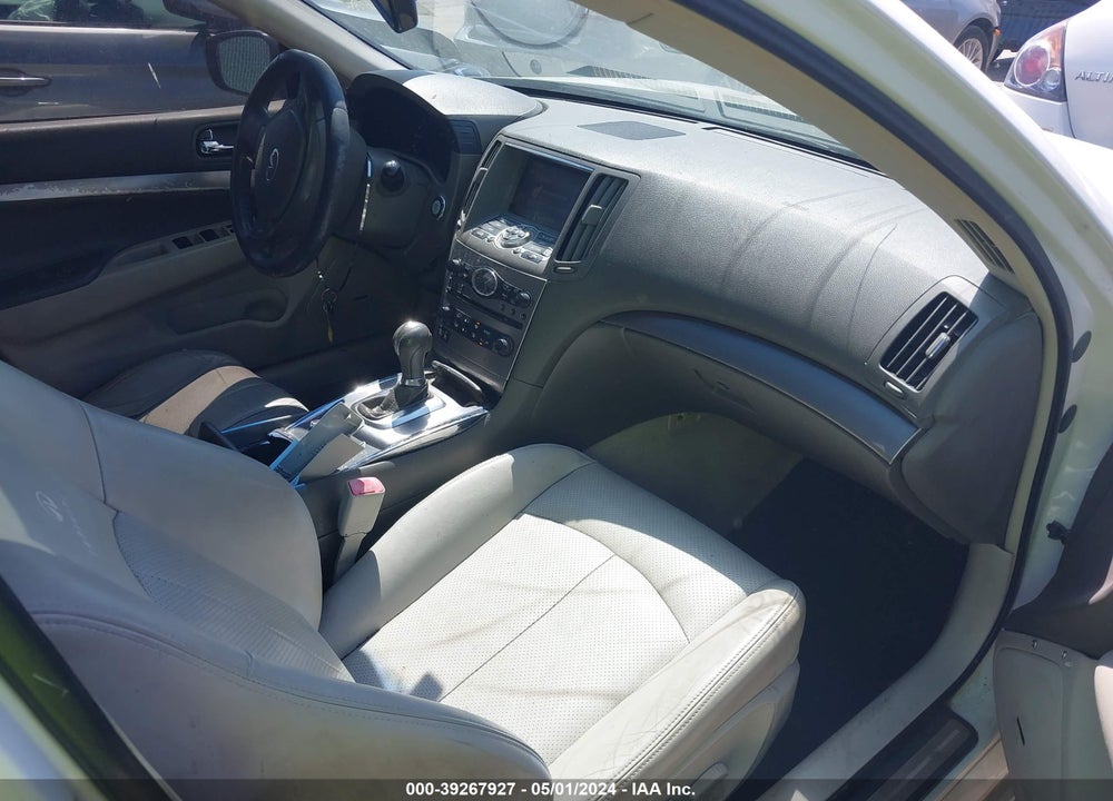 2012 INFINITI G37X VIN: JN1CV6ARXCM673683