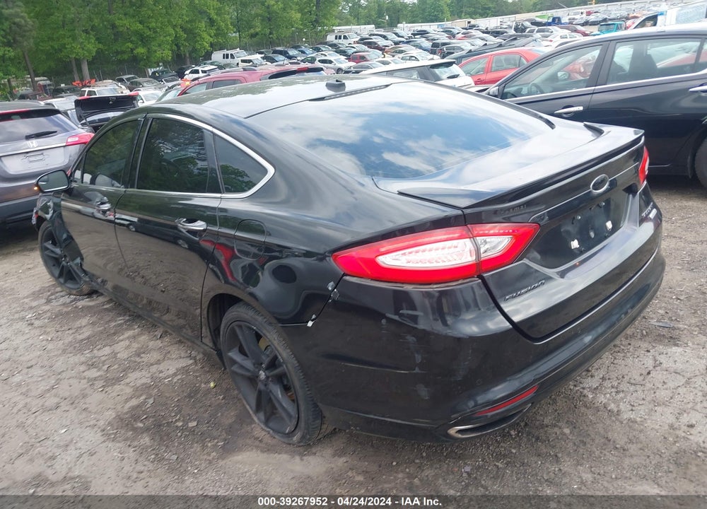 2013 FORD FUSION VIN: 3FA6P0K91DR146887