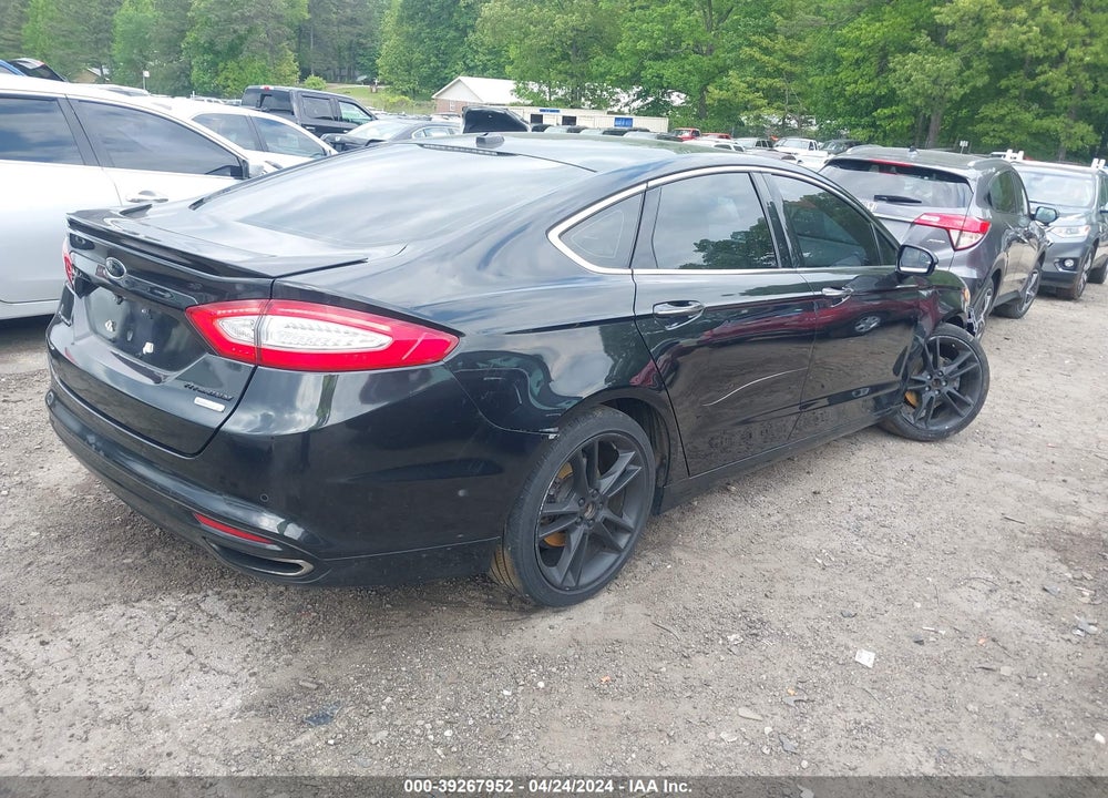 2013 FORD FUSION VIN: 3FA6P0K91DR146887