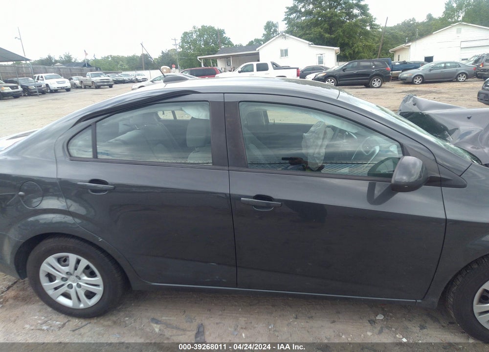 2017 CHEVROLET SONIC LS AUTO VIN: 1G1JB5SH0H4144384