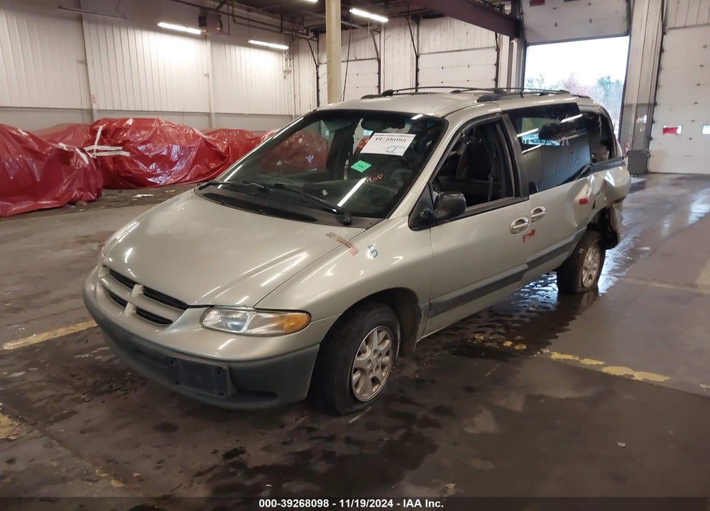 2000 DODGE GRAND CARAVAN SE VIN: 1B4GP44R9YB750035