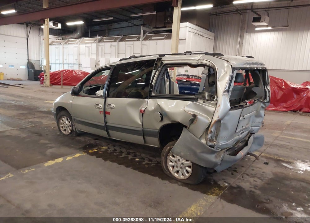 2000 DODGE GRAND CARAVAN SE VIN: 1B4GP44R9YB750035