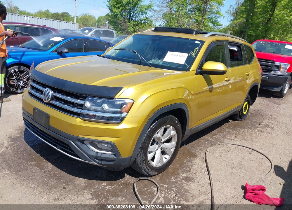 2018 VOLKSWAGEN ATLAS 3.6L V6 SEL VIN: 1V2MR2CA0JC562129