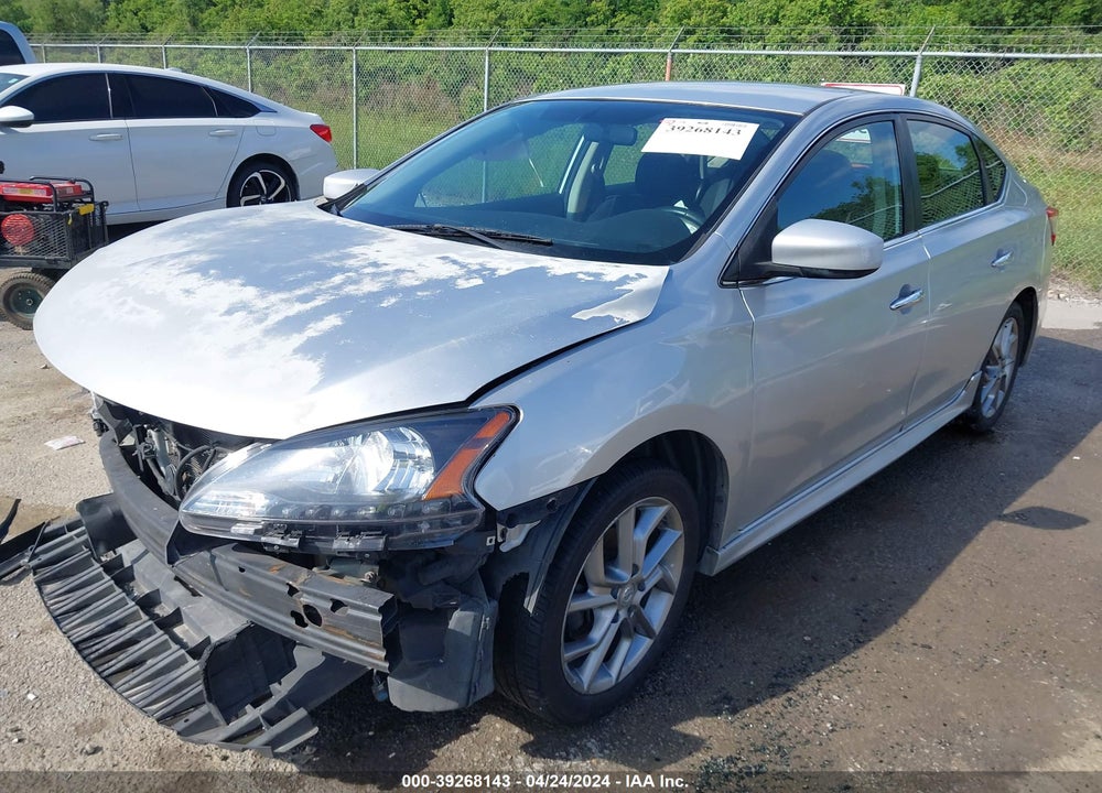 2013 NISSAN SENTRA SR VIN: 3N1AB7AP1DL697595