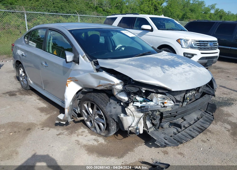 2013 NISSAN SENTRA SR VIN: 3N1AB7AP1DL697595