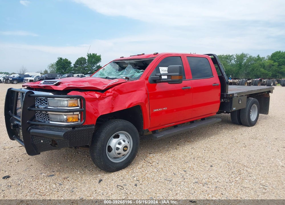 2019 CHEVROLET SILVERADO 3500HD CHASSIS WT VIN: 1GB4KVCY8KF111152