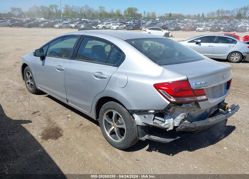 2015 HONDA CIVIC SE VIN: 19XFB2F71FE082096