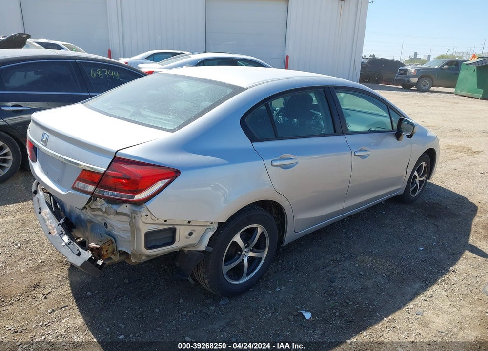 2015 HONDA CIVIC SE VIN: 19XFB2F71FE082096