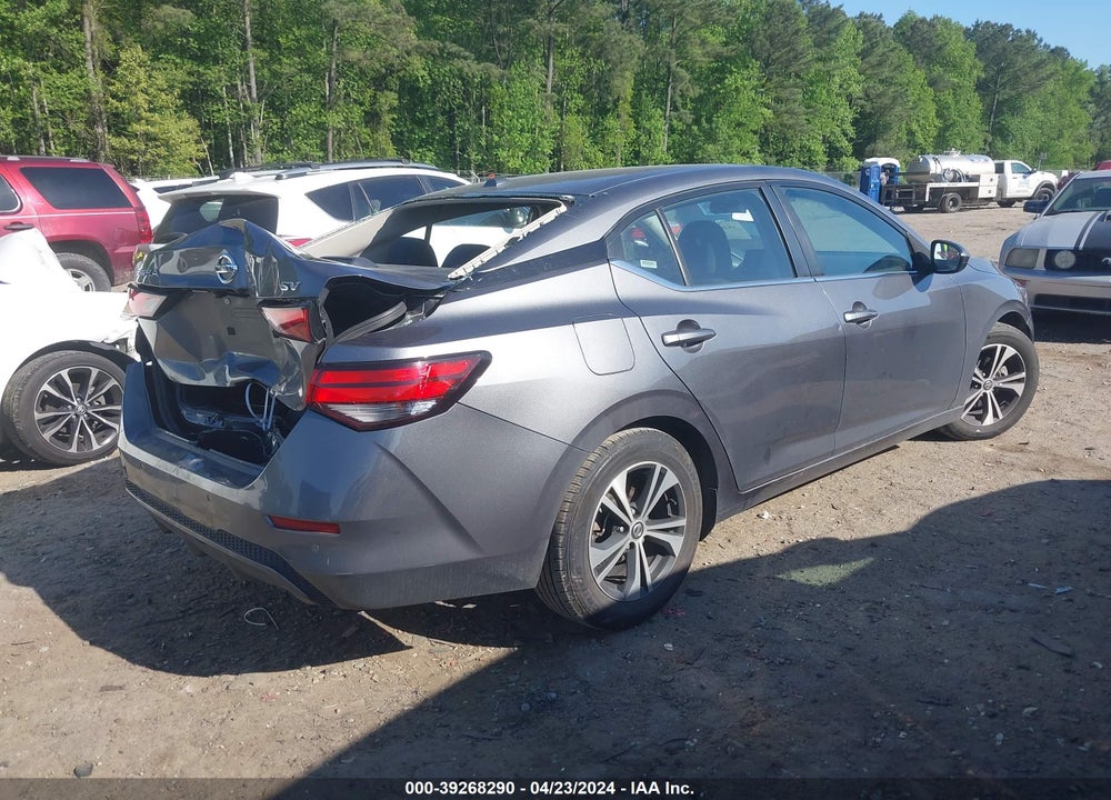 2021 NISSAN SENTRA SV XTRONIC CVT VIN: 3N1AB8CV8MY249715