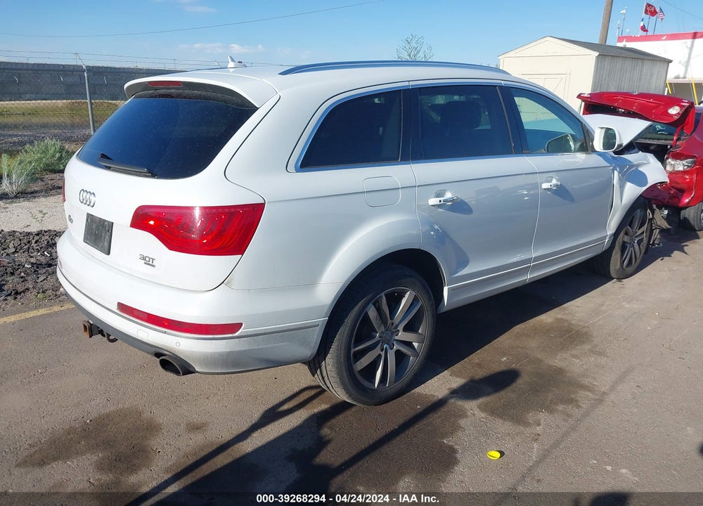 2015 AUDI Q7 3.0T PREMIUM VIN: WA1LGAFE8FD012250