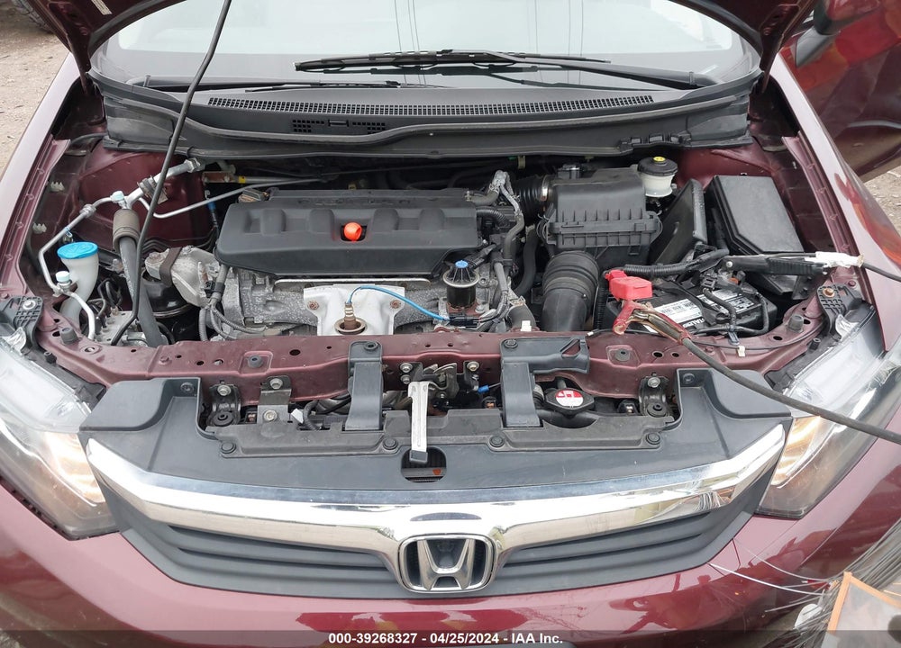 2012 HONDA CIVIC LX VIN: 19XFB2F53CE089920