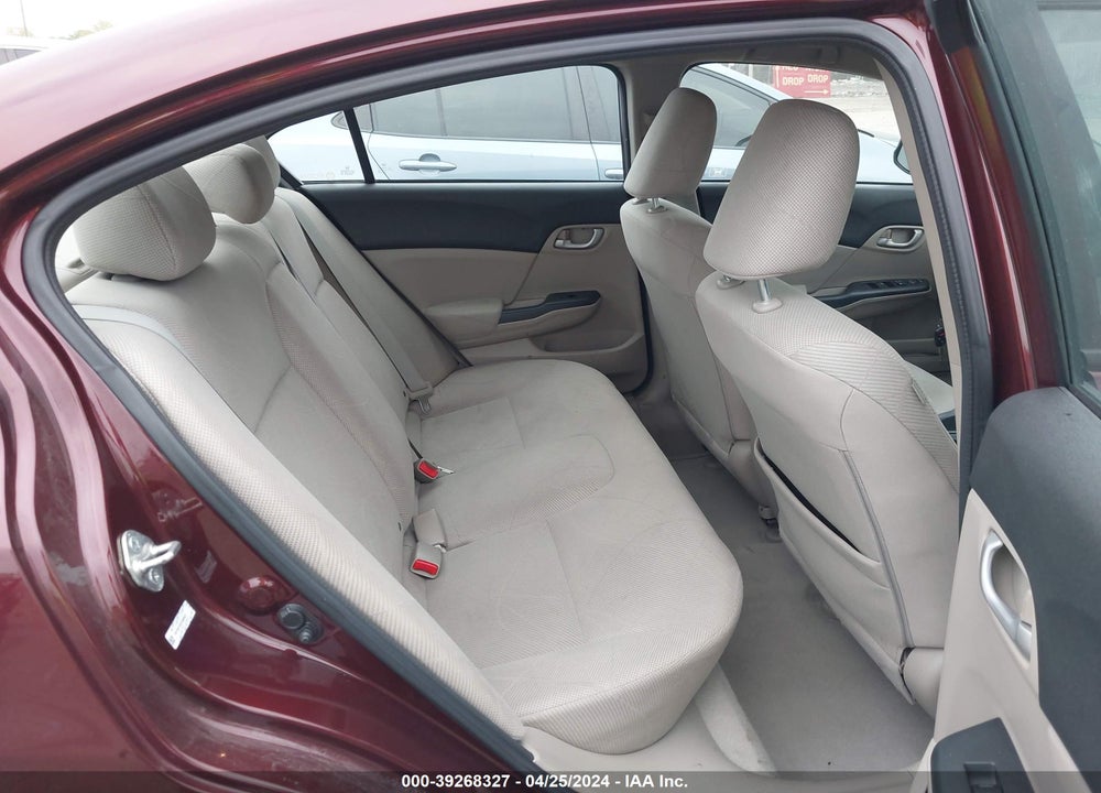 2012 HONDA CIVIC LX VIN: 19XFB2F53CE089920