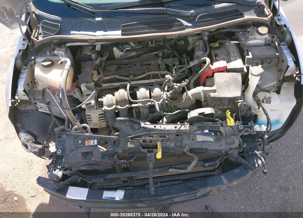 2017 FORD FIESTA SE VIN: 3FADP4BJ4HM172069